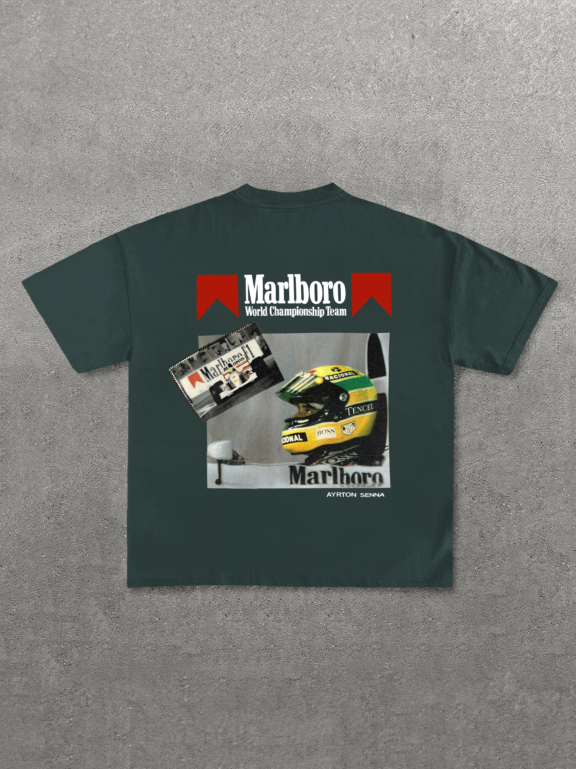 Marlboro World Championship Team Printed Unisex T-Shirt Image - 5
