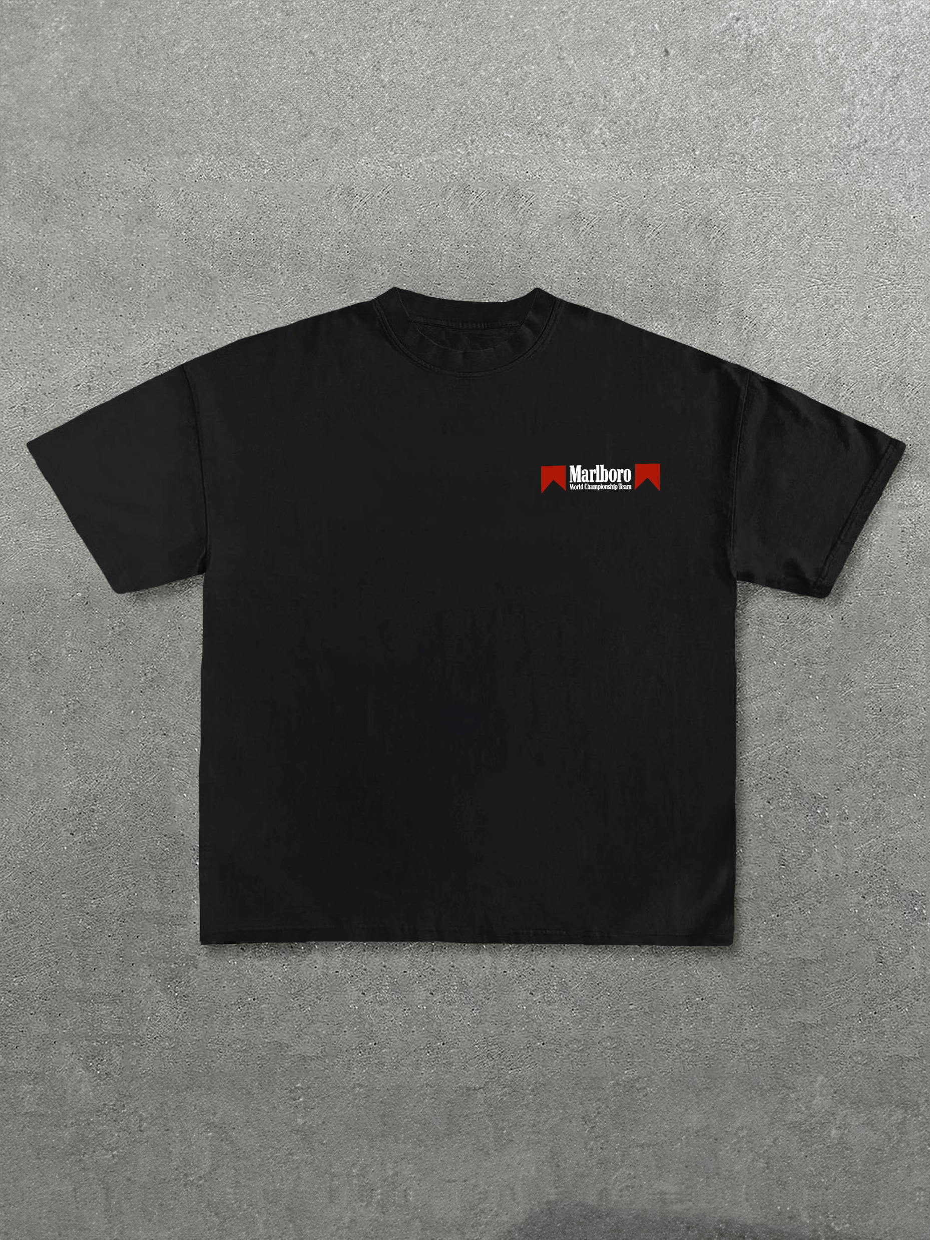 Marlboro World Championship Team Printed Unisex T-Shirt Image - 4