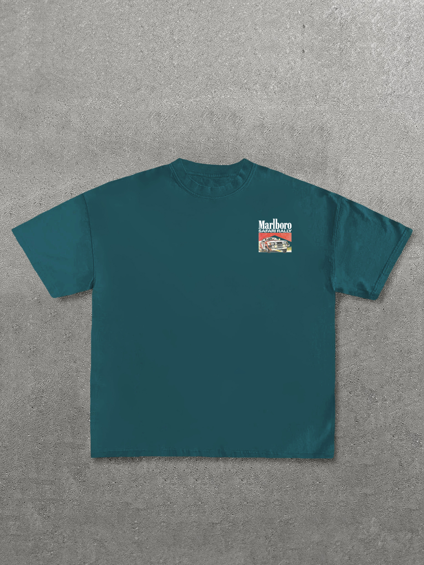 Marlboro Safari Rally Printed Unisex T-Shirt Image - 18