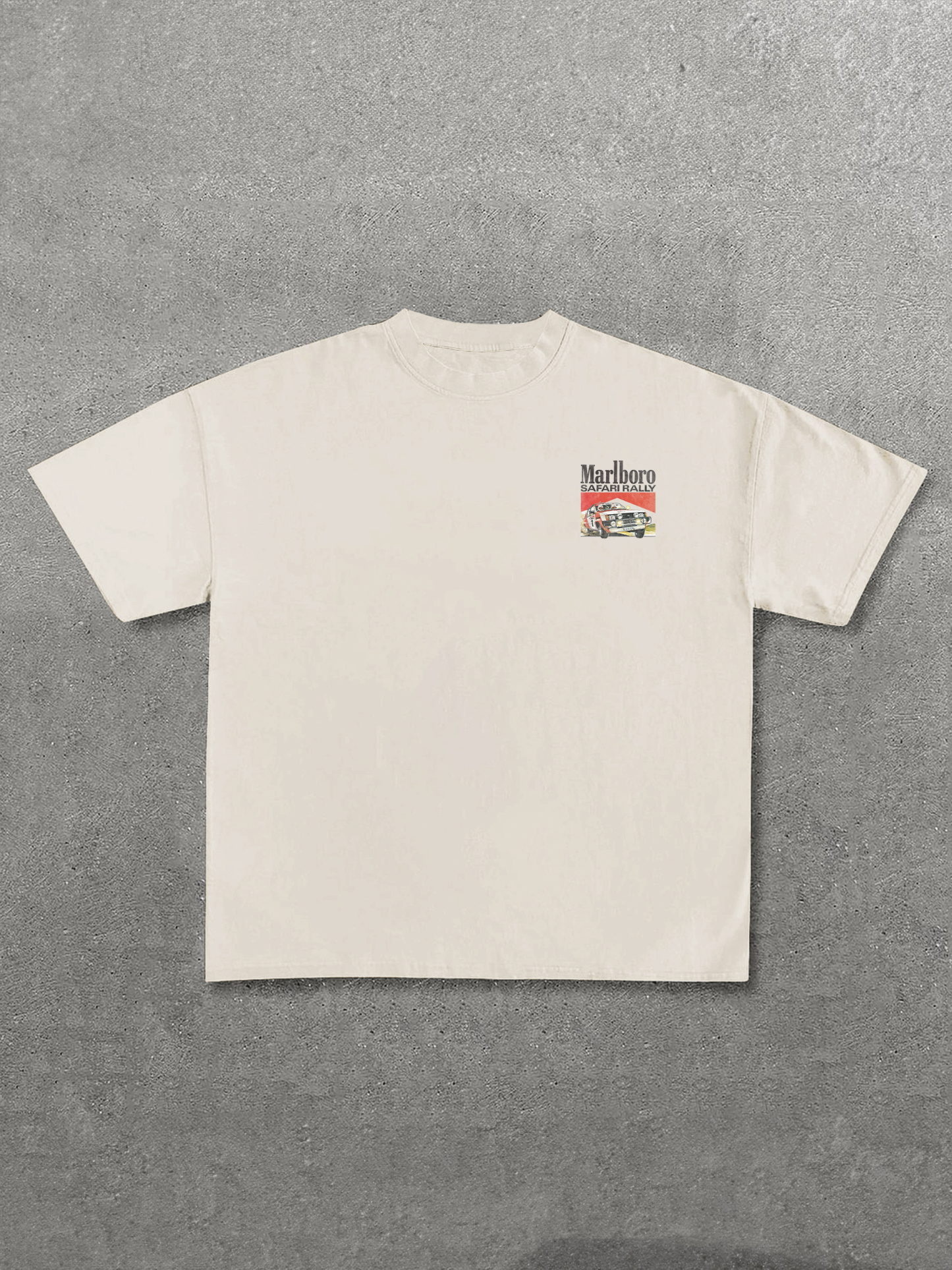Marlboro Safari Rally Printed Unisex T-Shirt Image - 12