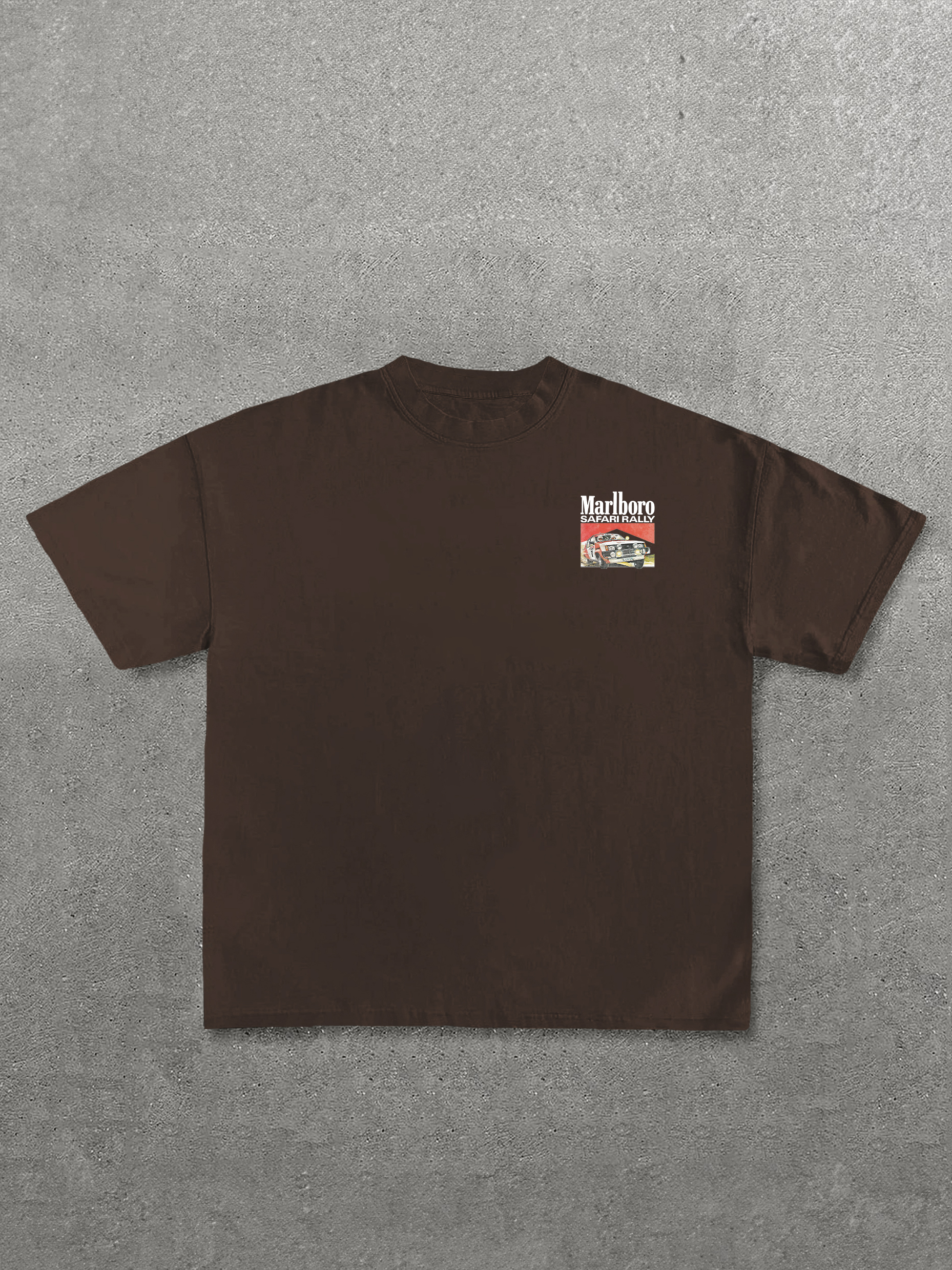 Marlboro Safari Rally Printed Unisex T-Shirt Image - 8