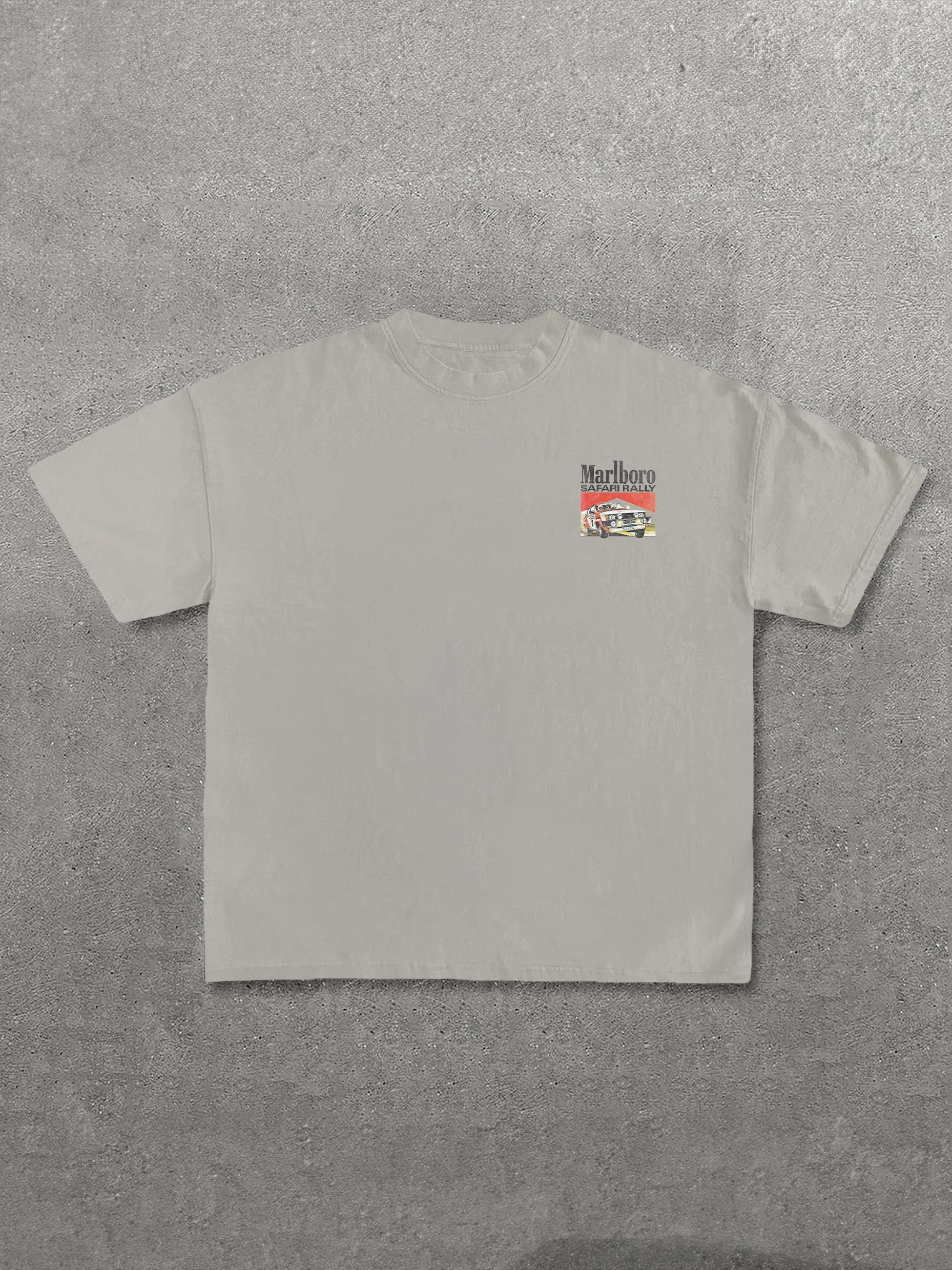 Marlboro Safari Rally Printed Unisex T-Shirt Image - 16