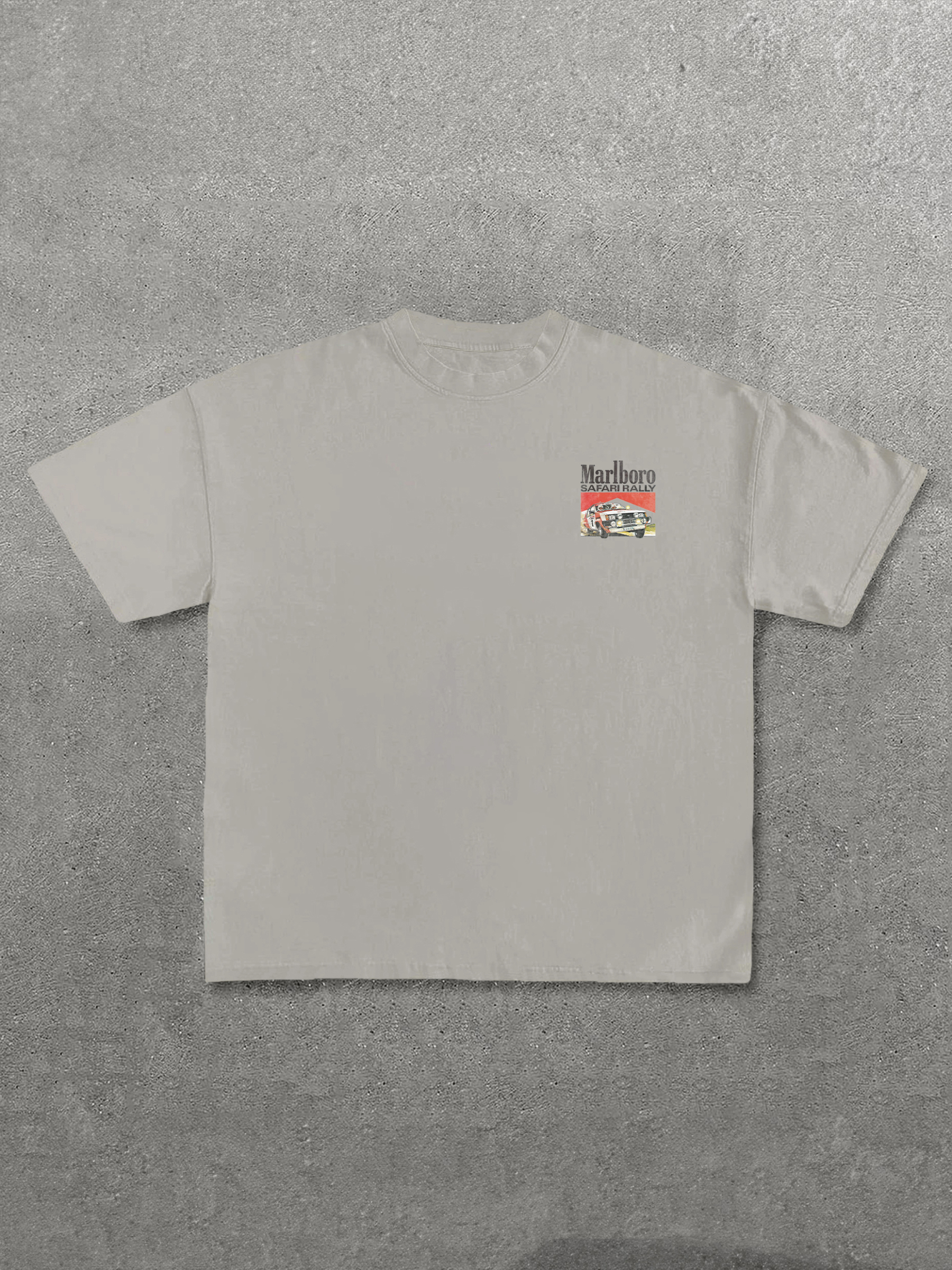Marlboro Safari Rally Printed Unisex T-Shirt Image - 16