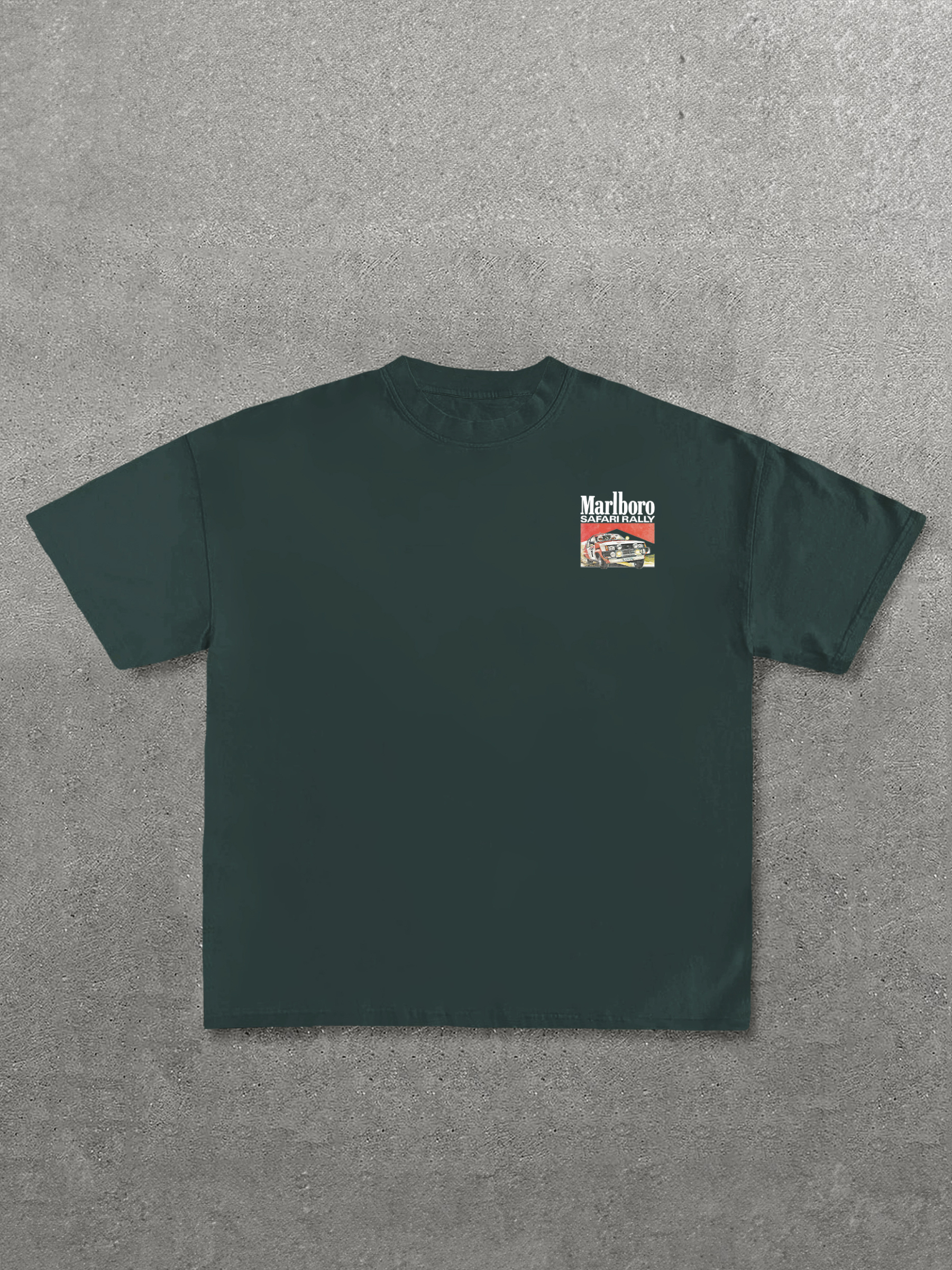 Marlboro Safari Rally Printed Unisex T-Shirt Image - 10