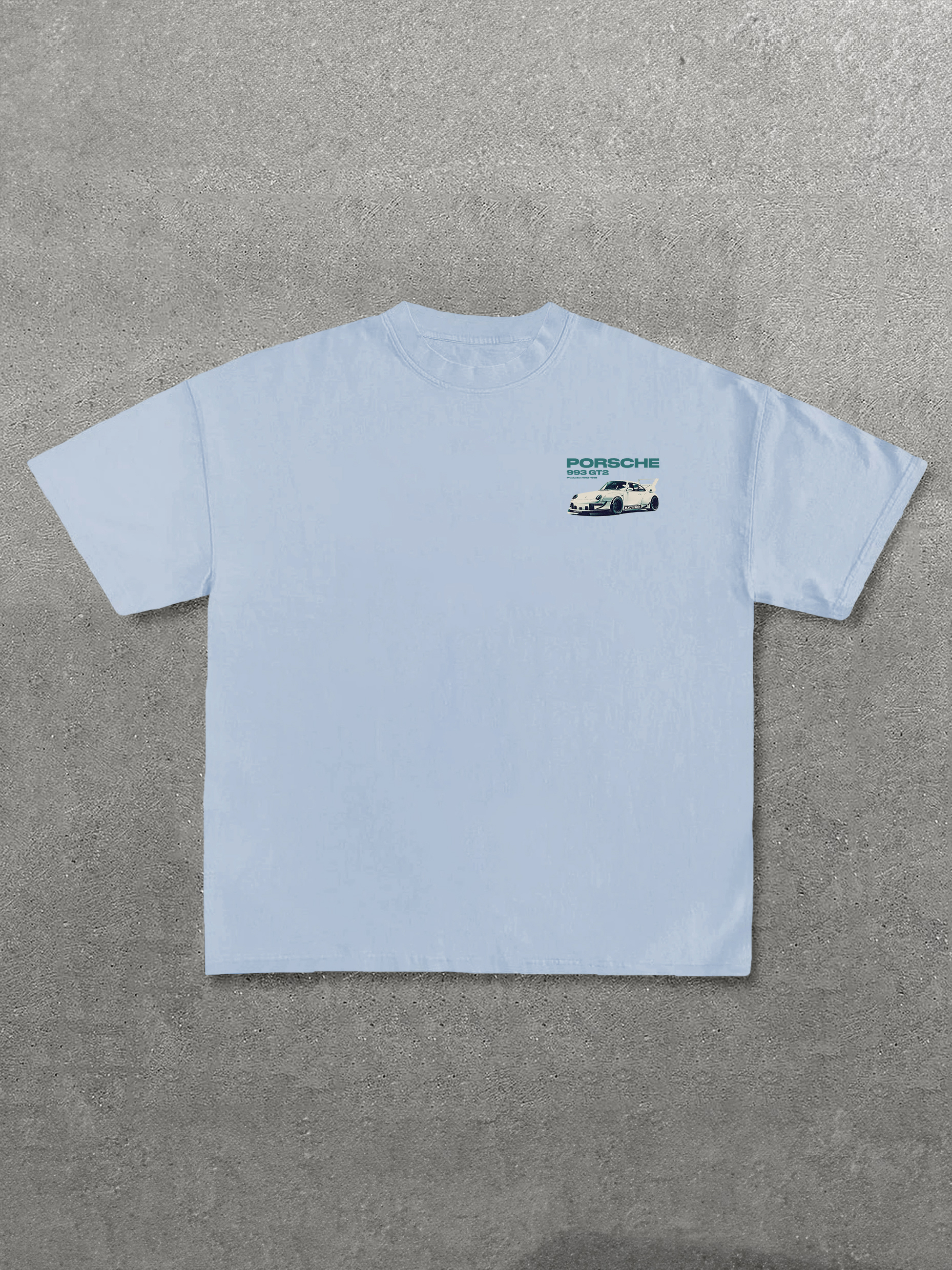 Porsche 993 GT2 Printed Unisex T-Shirt Image - 4