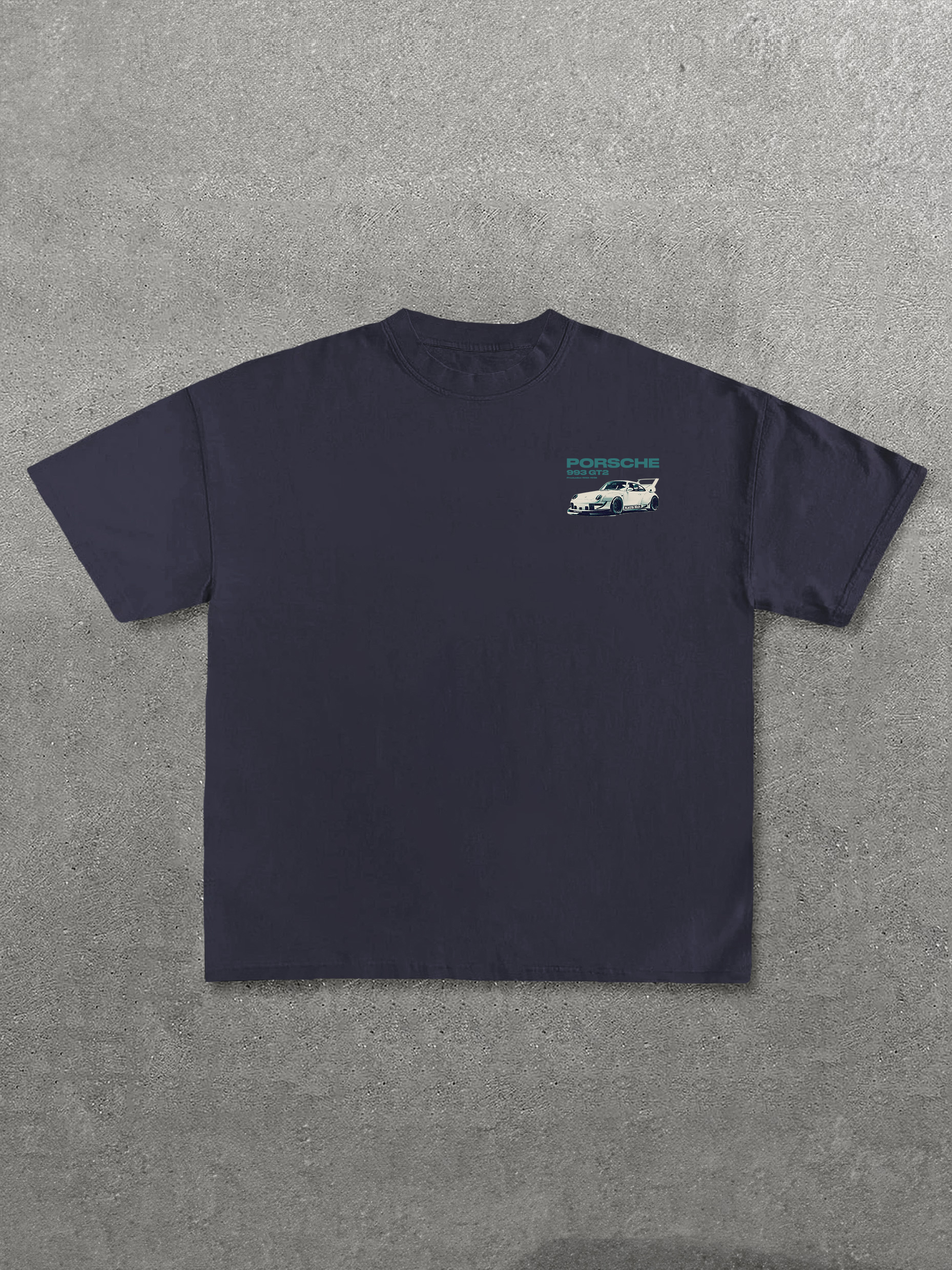 Porsche 993 GT2 Printed Unisex T-Shirt Image - 8