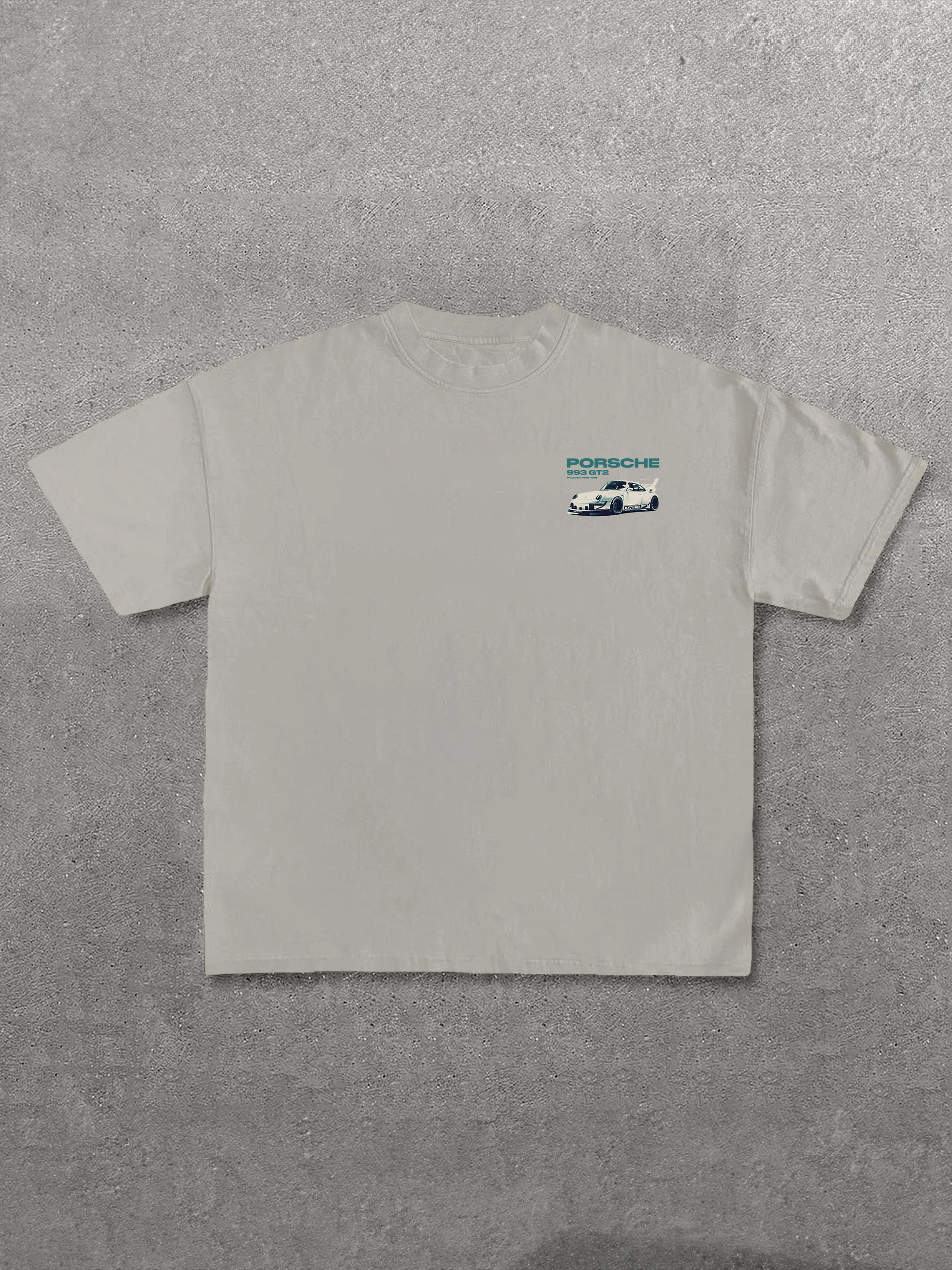 Porsche 993 GT2 Printed Unisex T-Shirt Image - 14