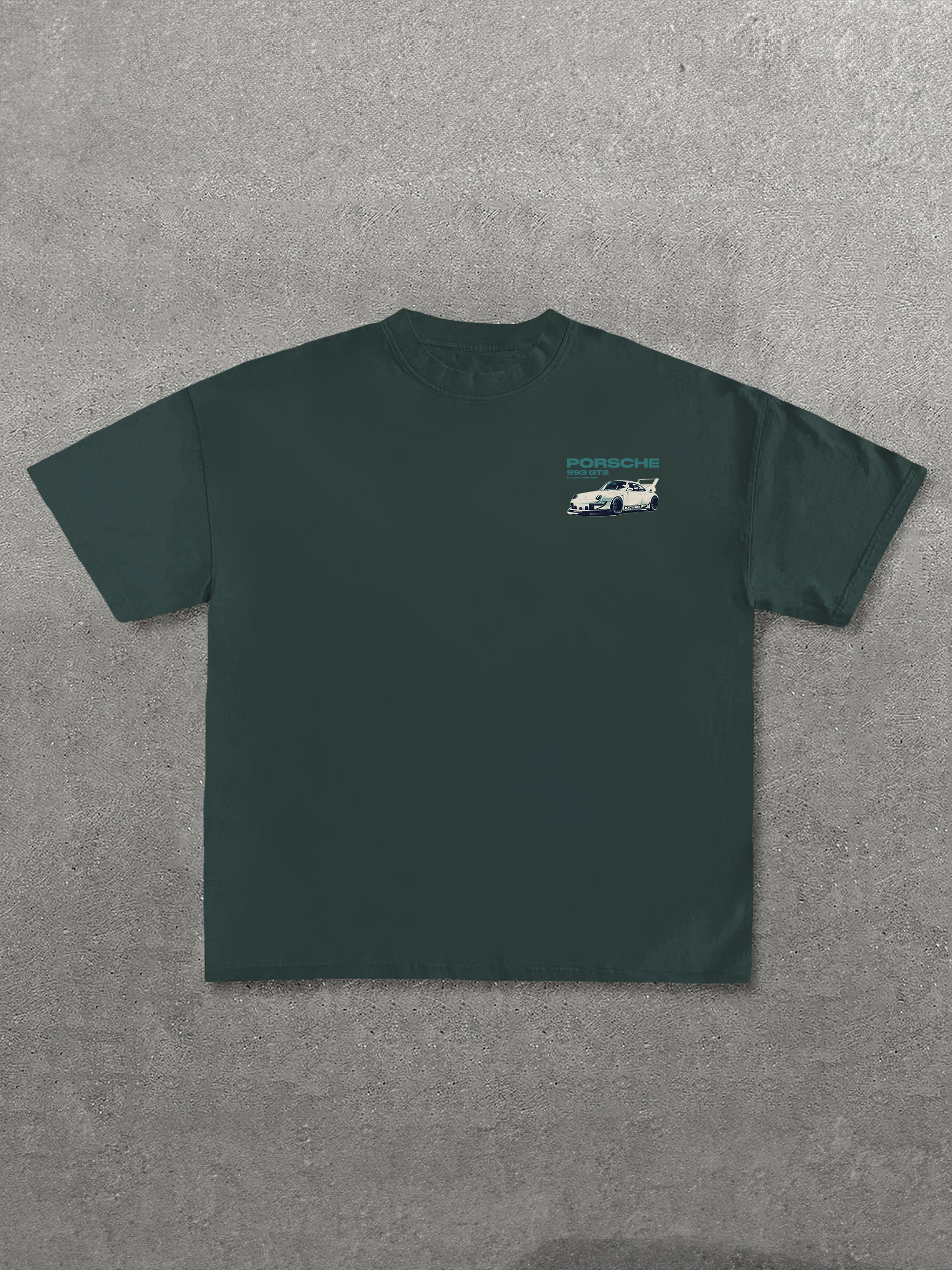 Porsche 993 GT2 Printed Unisex T-Shirt Image - 16