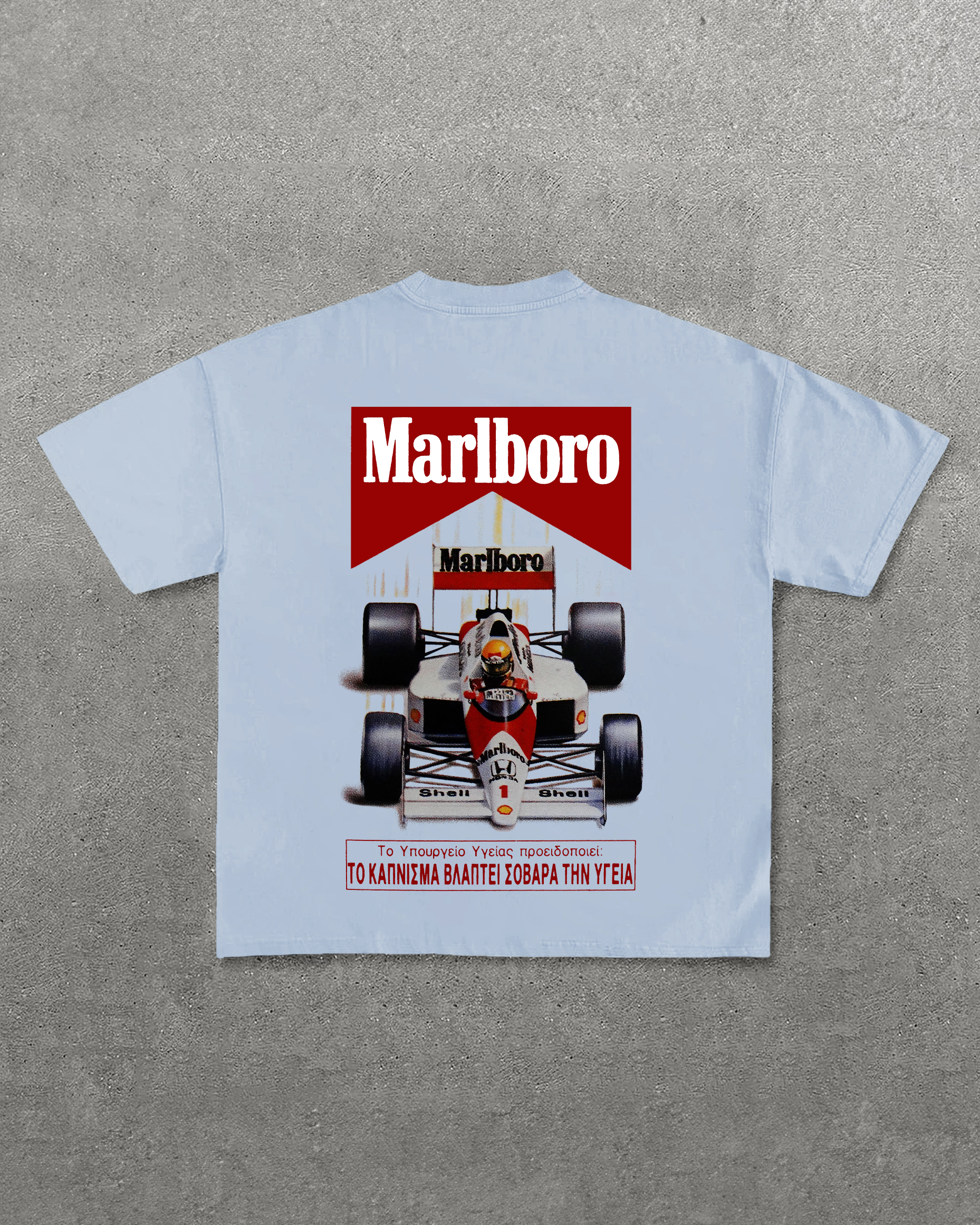 Marlboro Racing Printed Unisex T-Shirt Image - 7