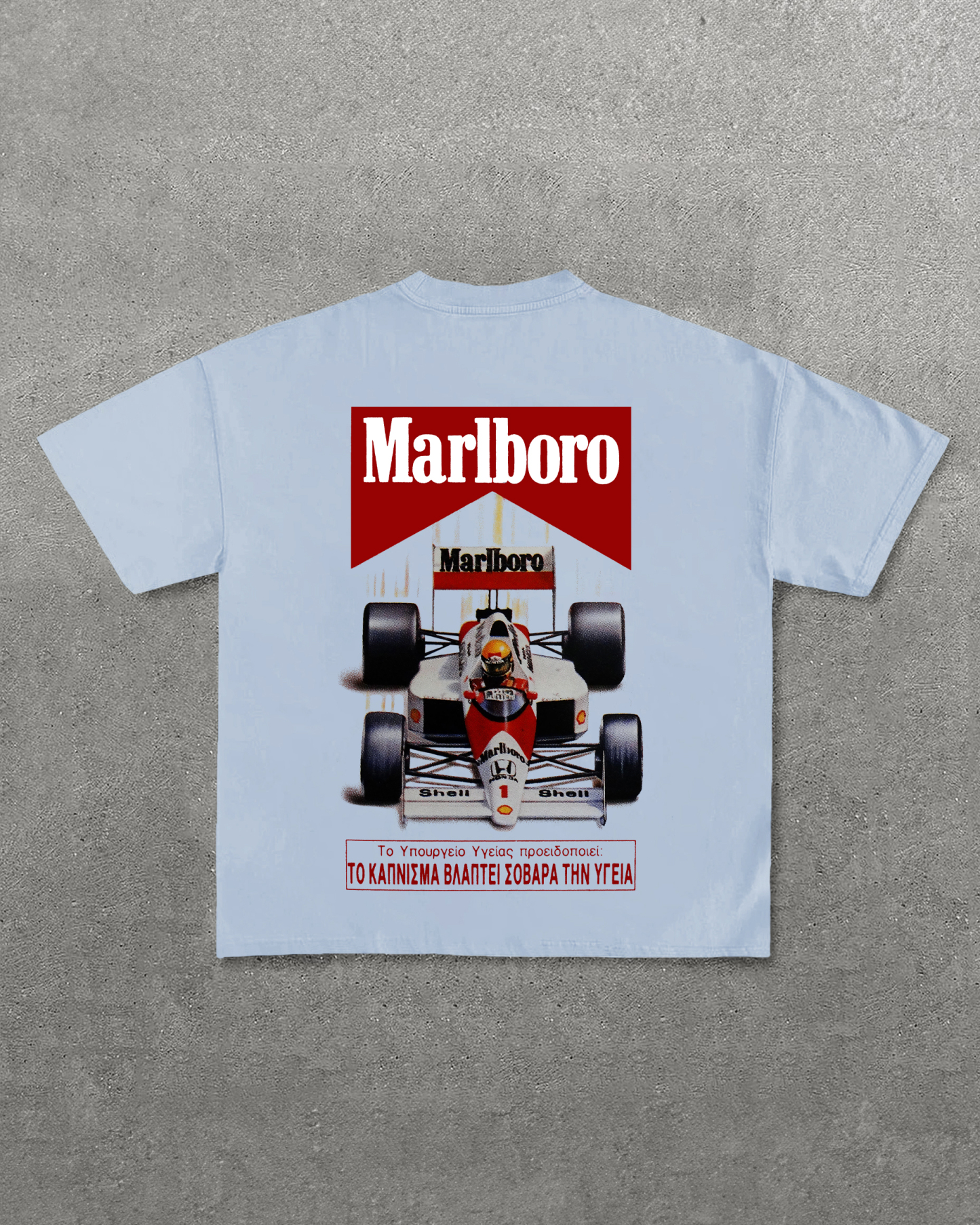 Marlboro Racing Printed Unisex T-Shirt Image - 7