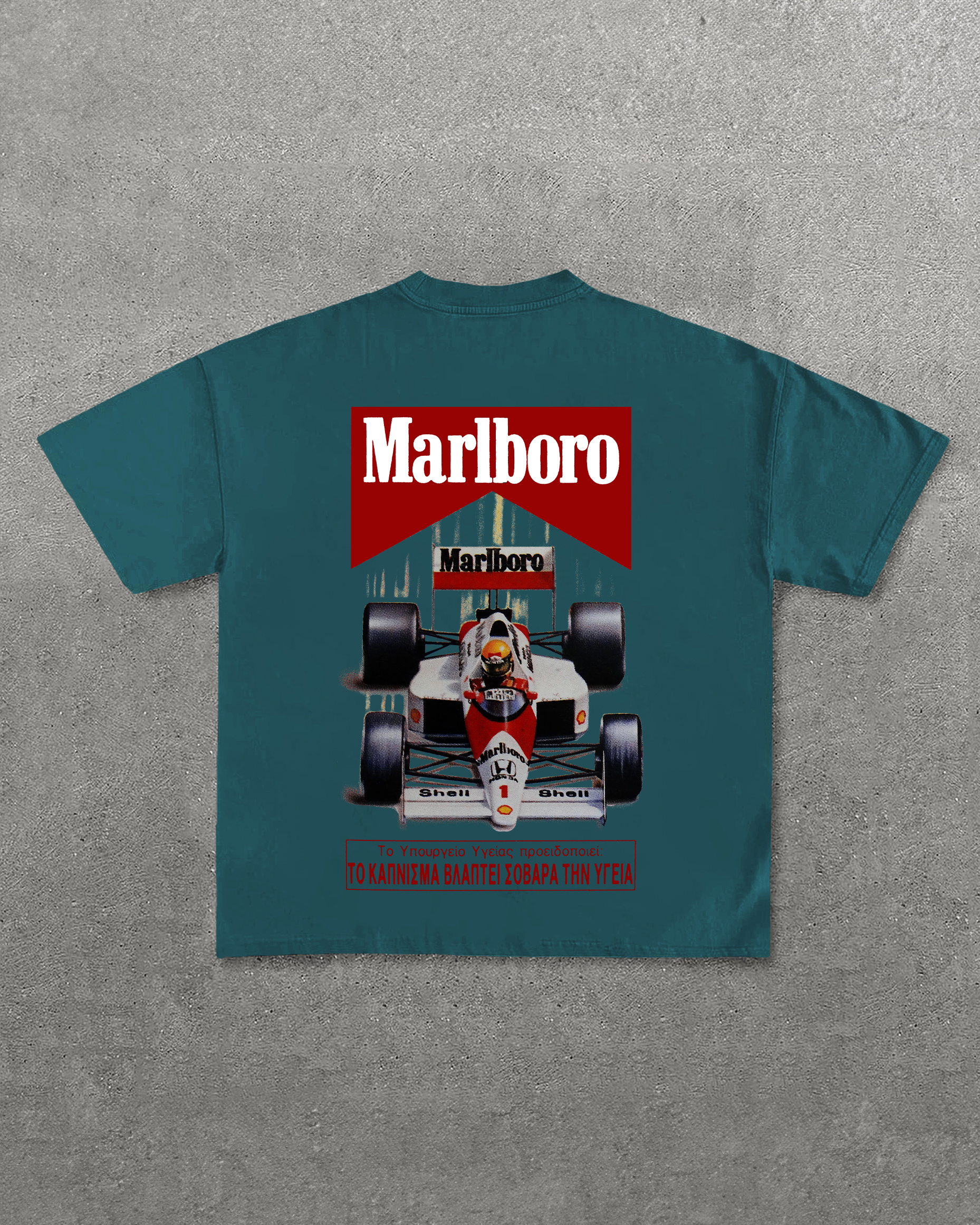 Marlboro Racing Printed Unisex T-Shirt Image - 9
