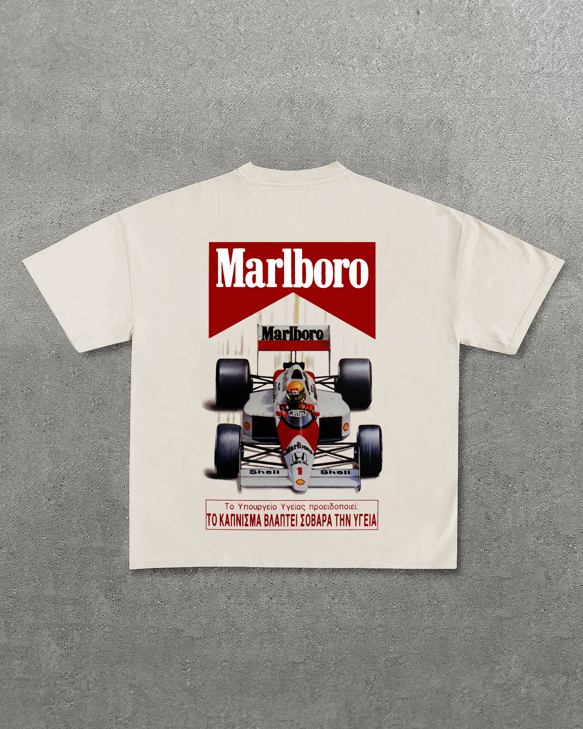 Marlboro Racing Printed Unisex T-Shirt Image - 5