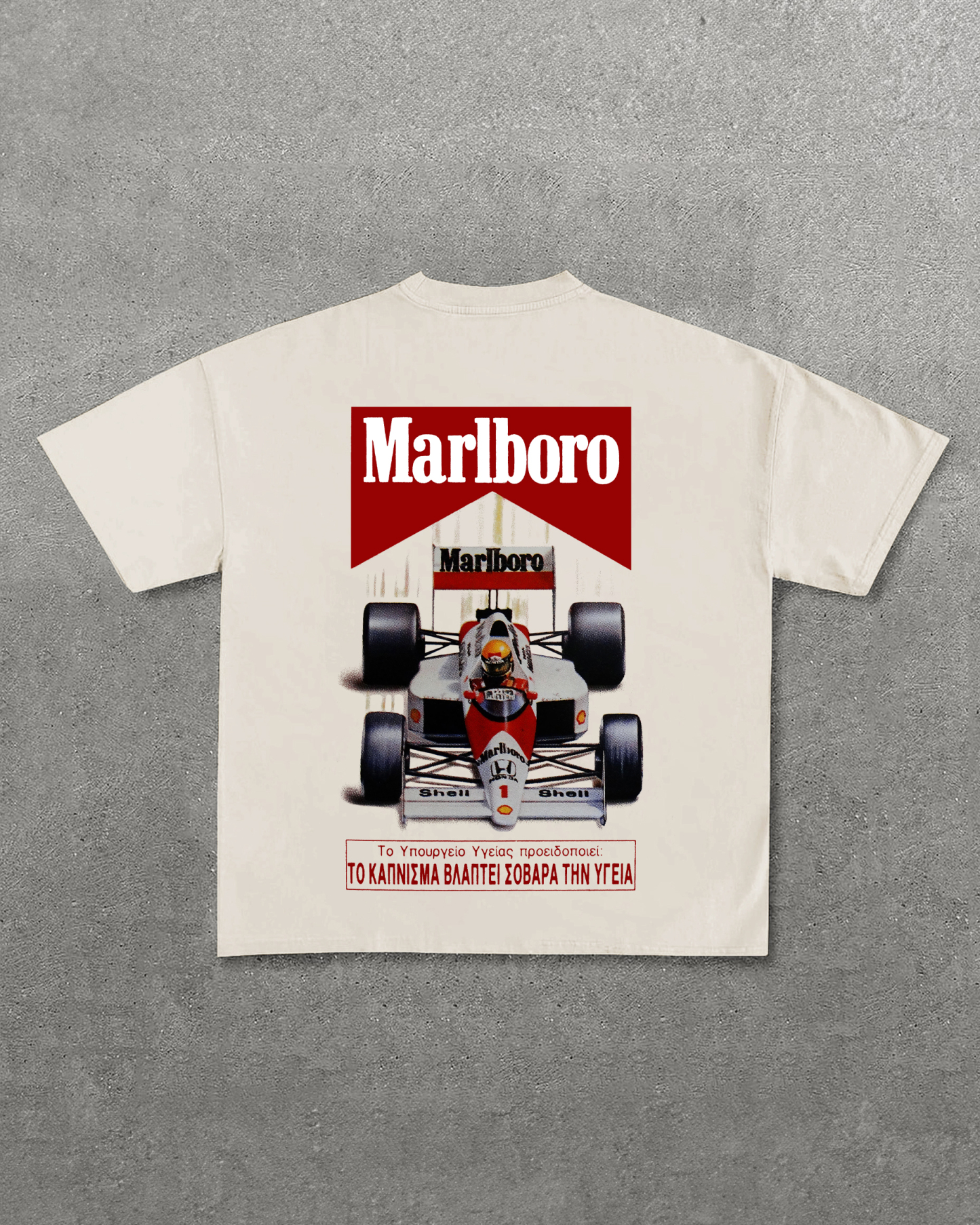 Marlboro Racing Printed Unisex T-Shirt Image - 5