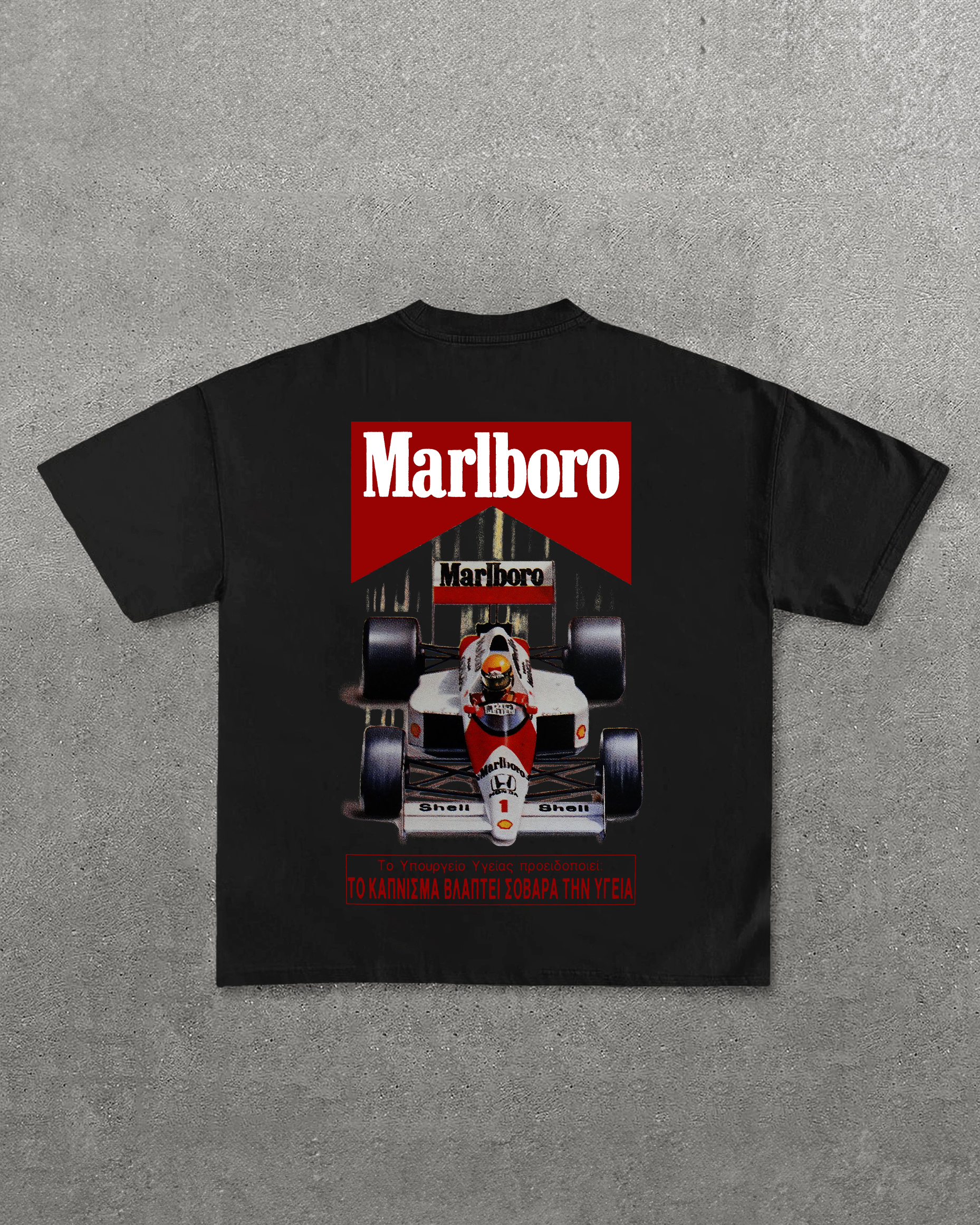 Marlboro Racing Printed Unisex T-Shirt Image - 3