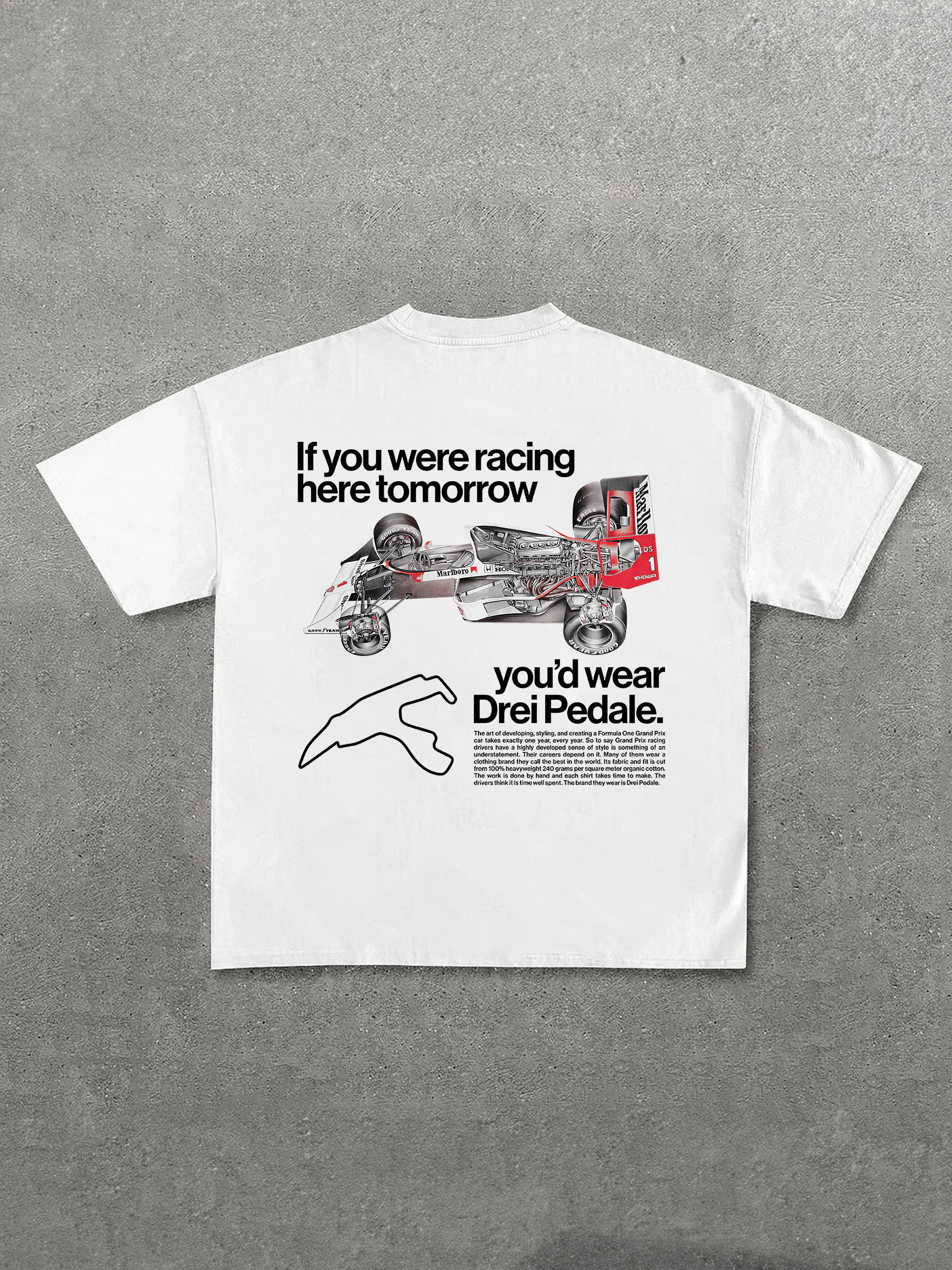 If You Were Racing Here Tomorrow Printed Unisex T-Shirt Image - 1