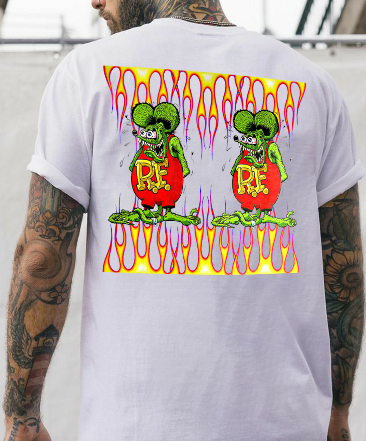 Rat Fink Printed Unisex T-shirt Image - 2