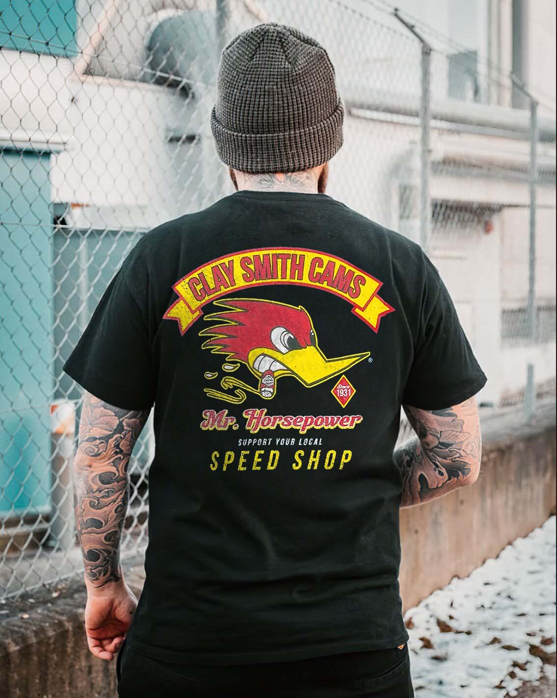 Clay Smith Cams Printed Unisex Oversized T-shirt Image - 6