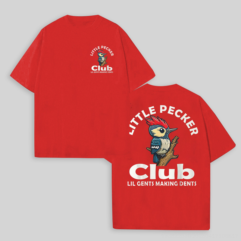 Little Pecker Club Printed Unisex Oversized T-shirt
