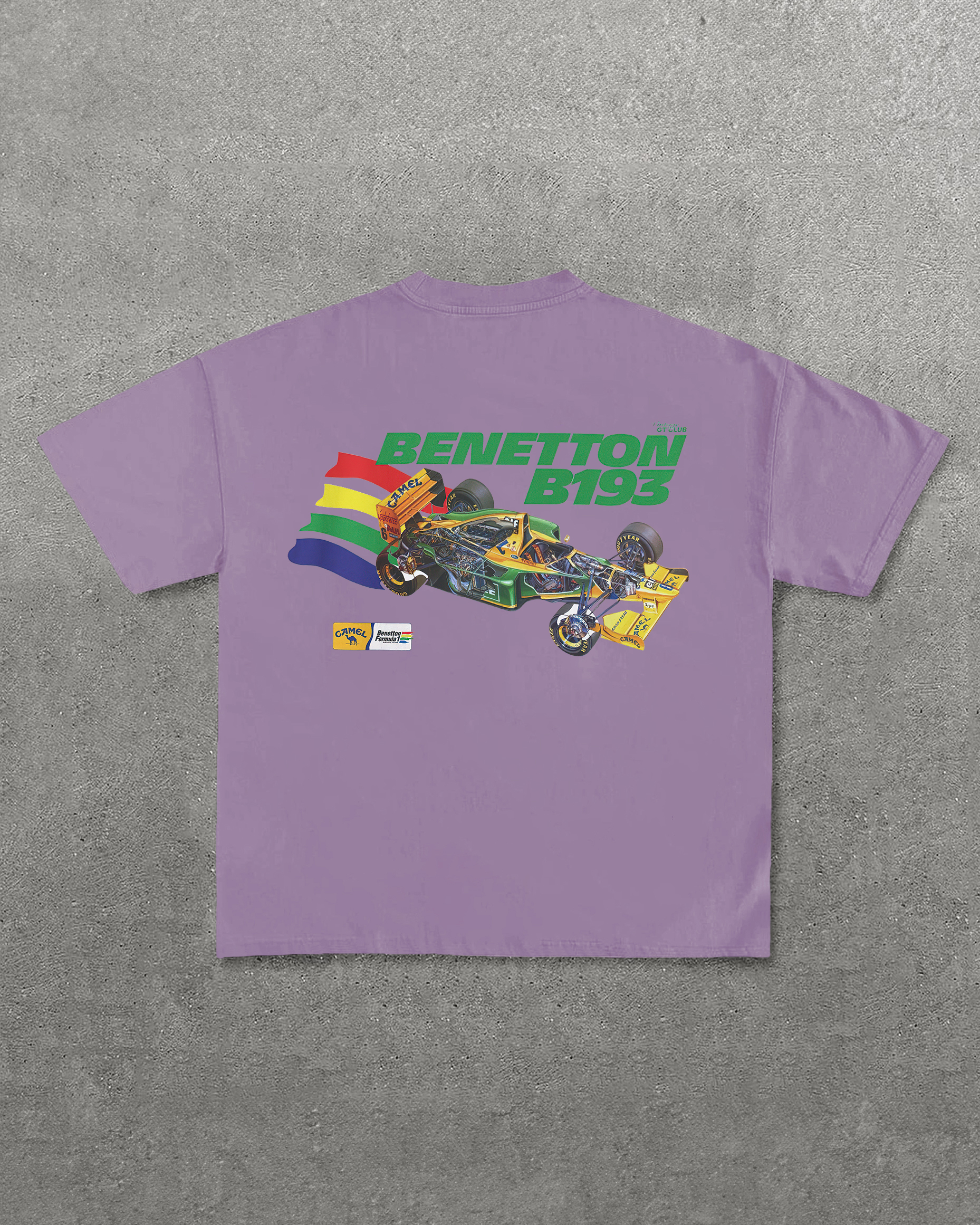 Benetton B193 Printed Unisex T-Shirt Image - 9