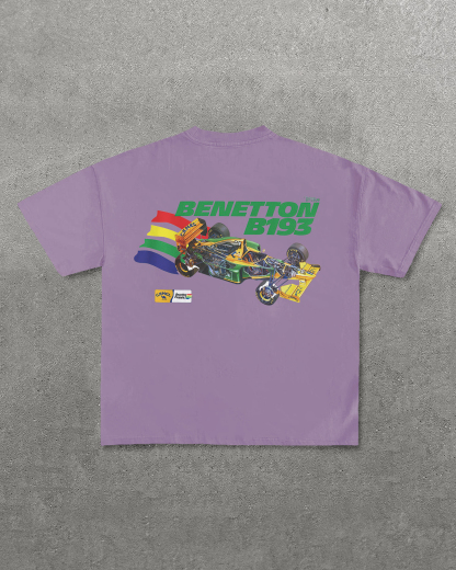 Benetton B193 Printed Unisex T-Shirt Image - 9