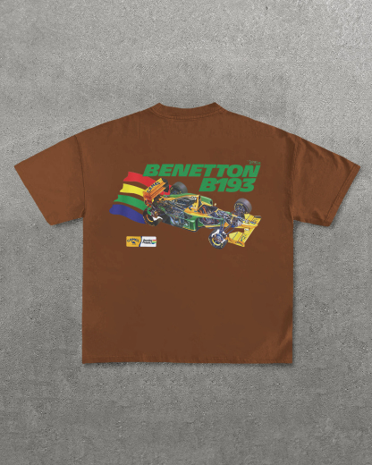 Benetton B193 Printed Unisex T-Shirt Image - 11
