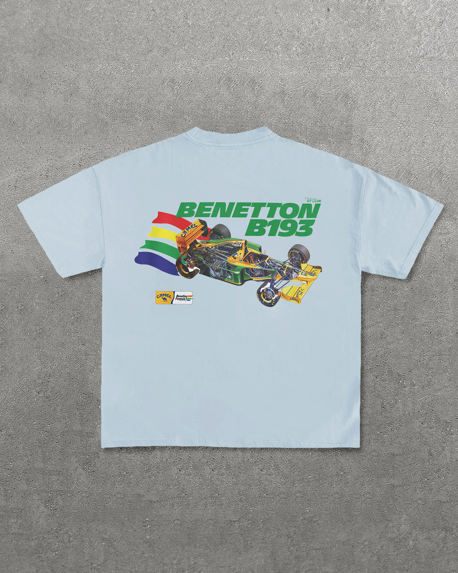 Benetton B193 Printed Unisex T-Shirt Image - 13