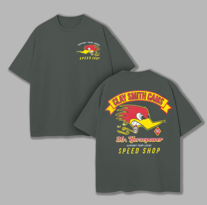 Clay Smith Cams Printed Unisex Oversized T-shirt Image - 11