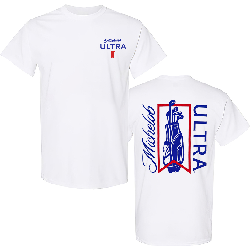 Michelob Ultra Printed Men's T-Shirt Image - 1