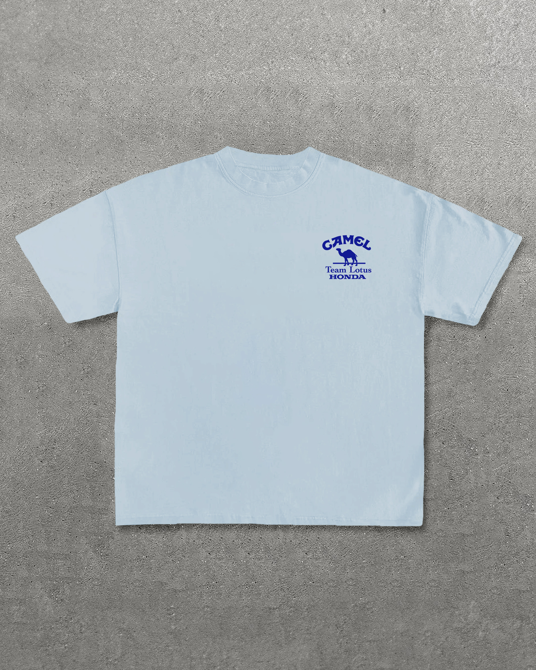 Camel Team Lotus Honda Printed Unisex T-Shirt Image - 4