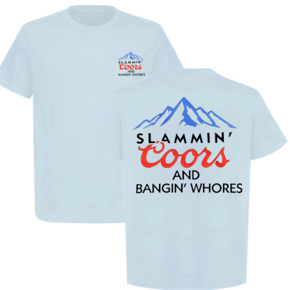 Coors Printed Unisex Oversized T-shirt Image - 3