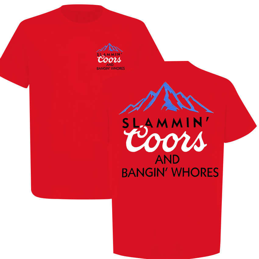 Coors Printed Unisex Oversized T-shirt Image - 7