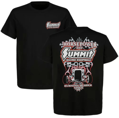 Horsepower And Summit Racing Equipment Printed Unisex Oversized T-shirt Image - 1
