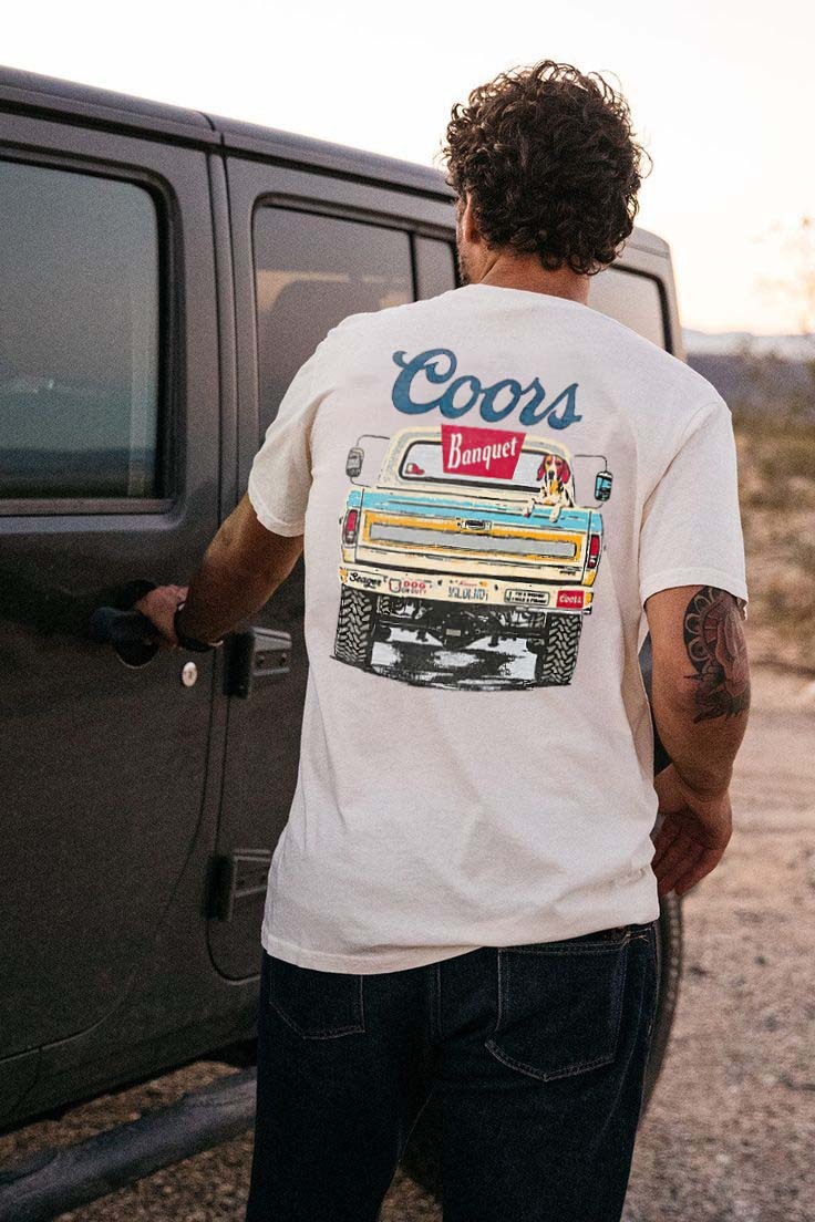 Coors Banquet Printed Unisex T-shirt Image - 10