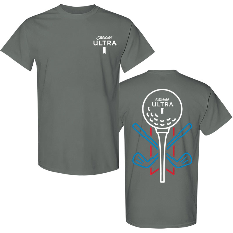 Michelob Ultra Printed Men's T-shirt Image - 5