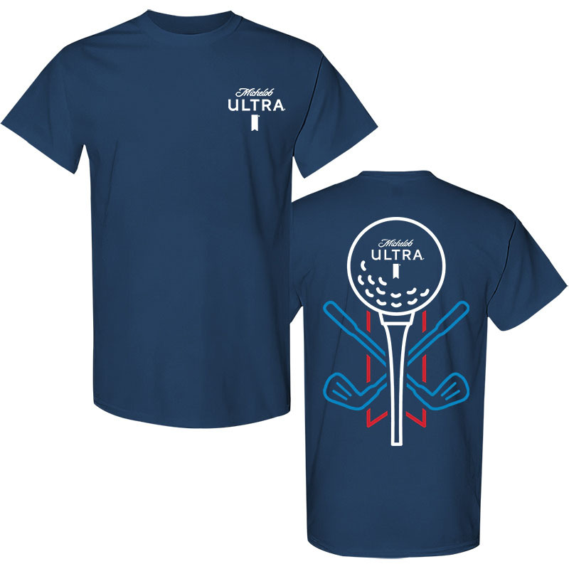 Michelob Ultra Printed Men's T-shirt Image - 2