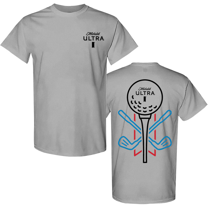 Michelob Ultra Printed Men's T-shirt Image - 7