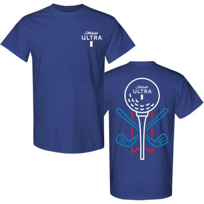Michelob Ultra Printed Men's T-shirt Image - 3