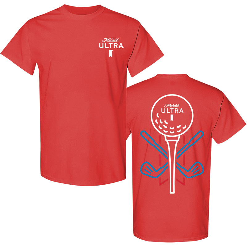 Michelob Ultra Printed Men's T-shirt Image - 4