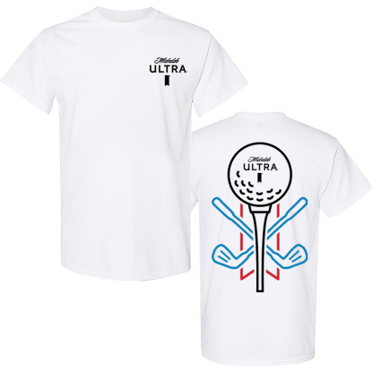 Michelob Ultra Printed Men's T-shirt Image - 8
