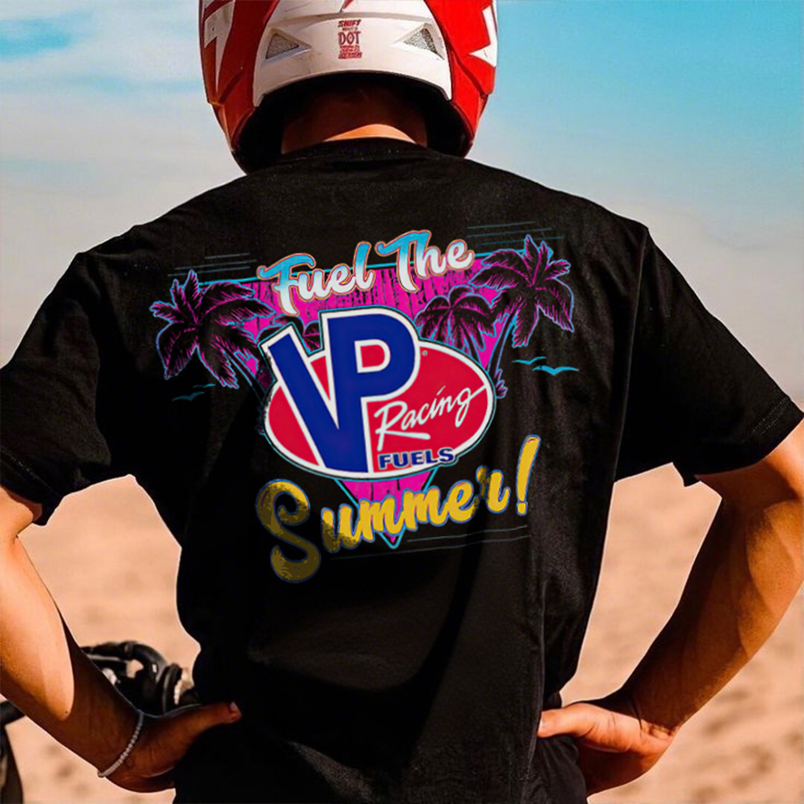 Fuel The VP Racing Printed Unisex Oversized T-shirt Image - 2