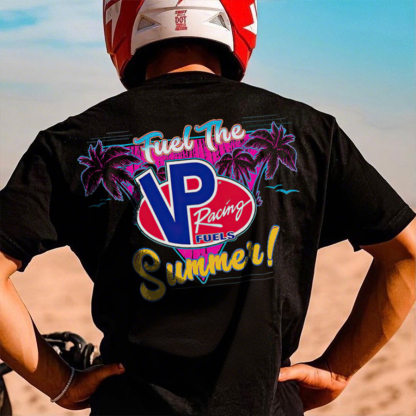 Fuel The VP Racing Printed Unisex Oversized T-shirt Image - 2