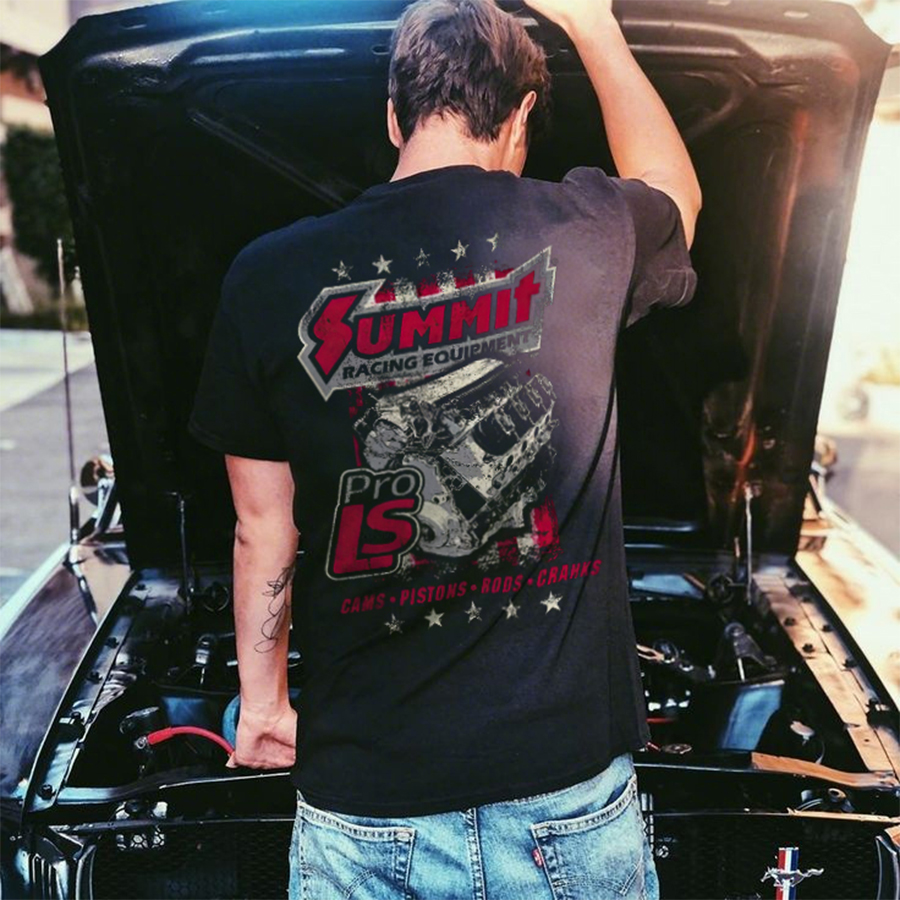 Summit Racing Equipment Printed Unisex Oversized T-shirt Image - 2