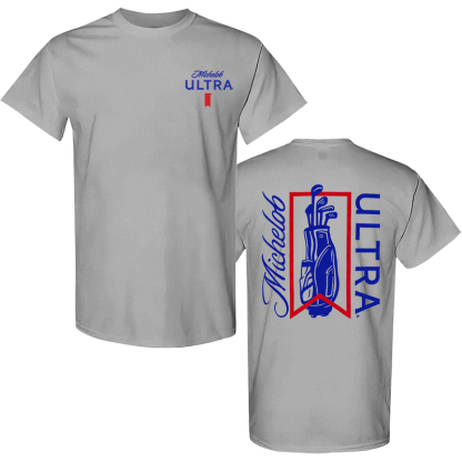 Michelob Ultra Printed Men's T-Shirt Image - 3