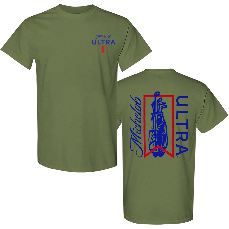 Michelob Ultra Printed Men's T-Shirt Image - 5