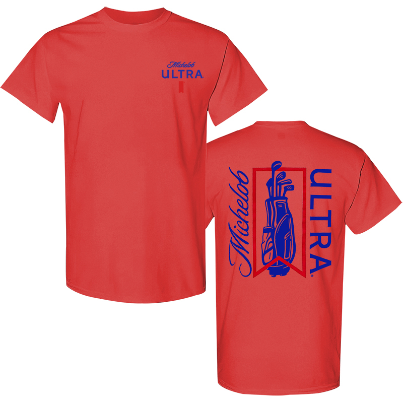 Michelob Ultra Printed Men's T-Shirt Image - 7