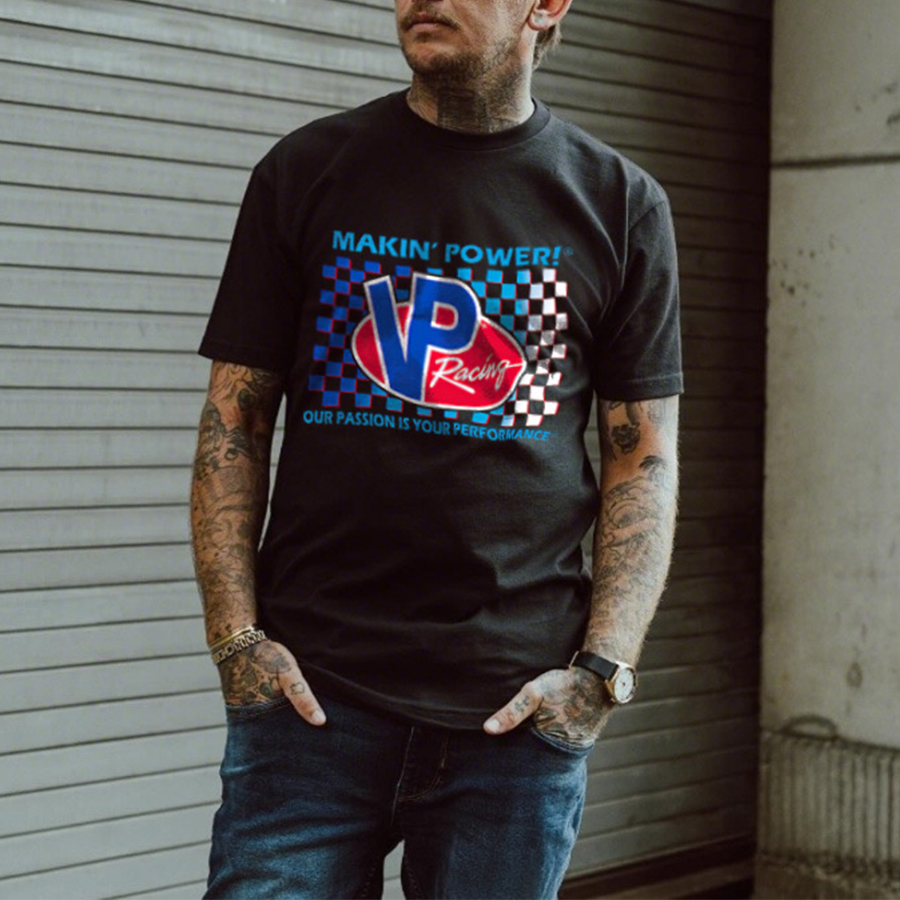 VP Racing Printed Unisex Oversized T-shirt Image - 5