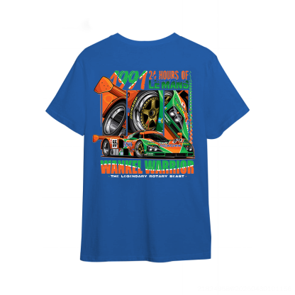 Wankel Warrior Printed Oversized Unisex T-shirts Image - 17
