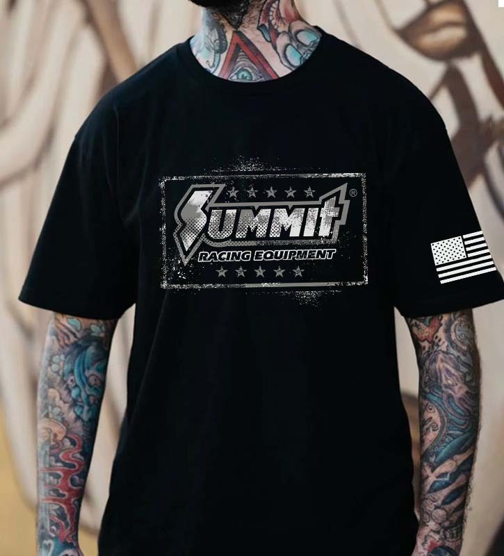 Summit Racing Equipment Printed Men's T-shirt Image - 2