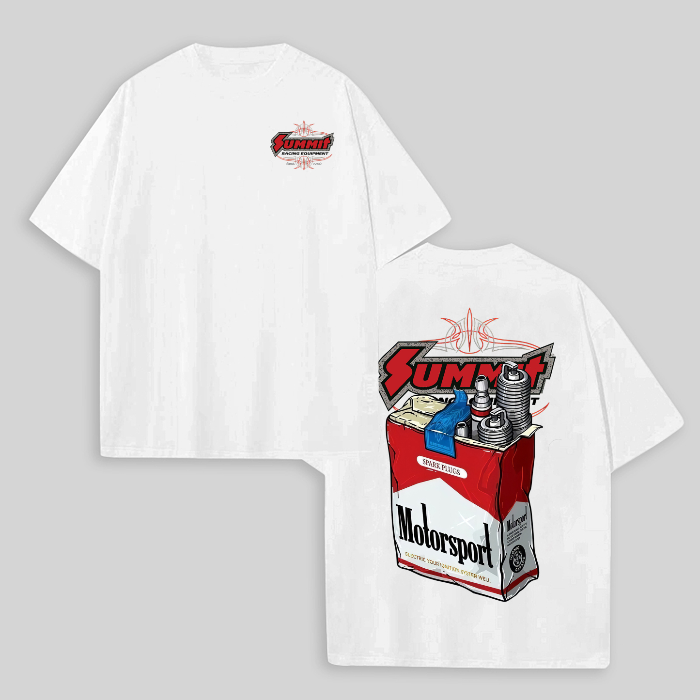 Summit Racing Equipment Printed Unisex Oversized T-shirts Image - 2