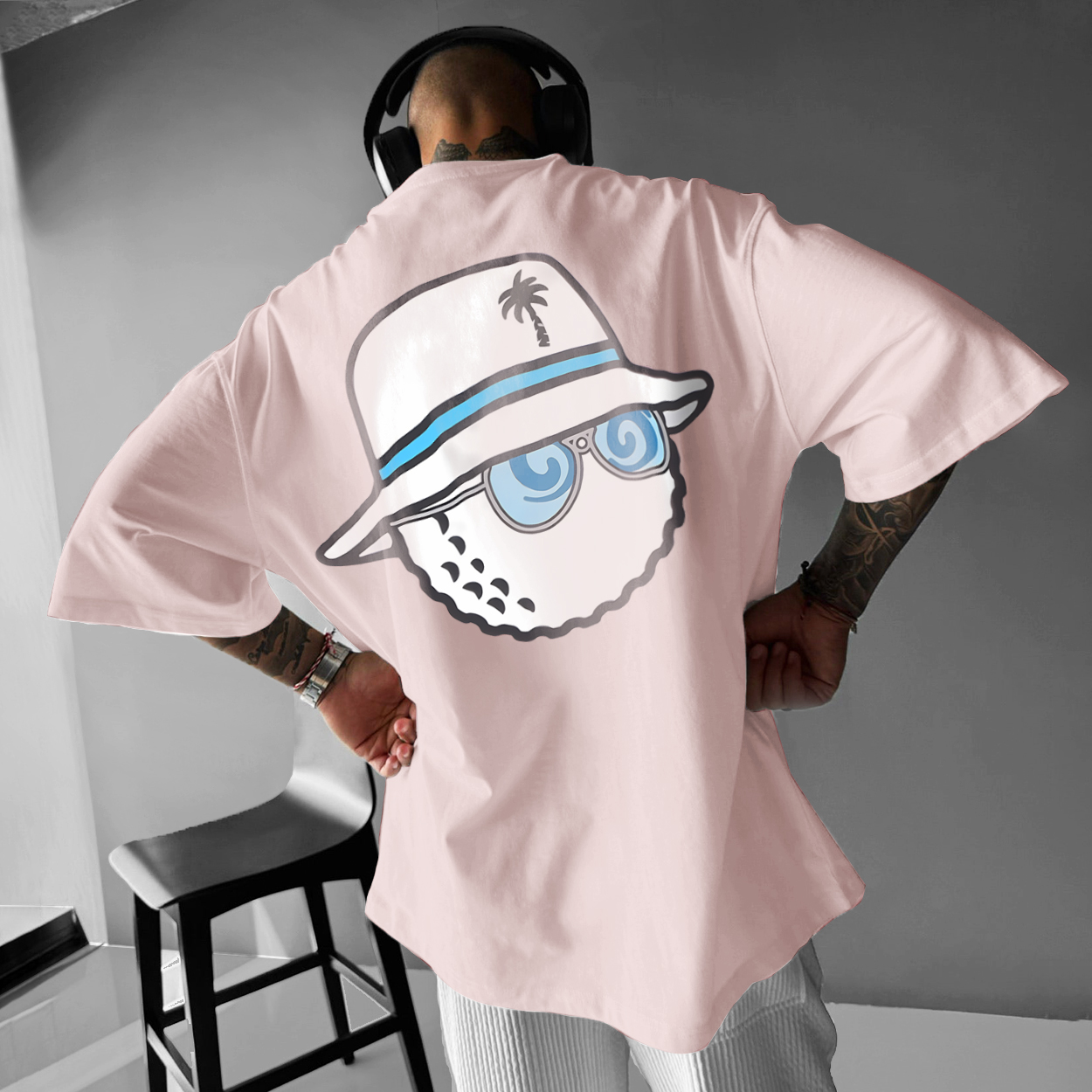 Malbon Golf Printed Oversized Unisex T-shirt Image - 2